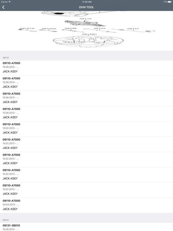Screenshot #6 pour Kia Car Parts Diagrams