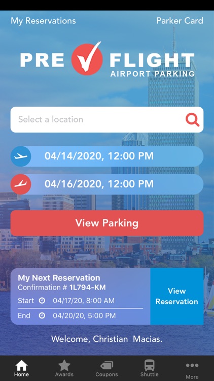 PreFlight Airport Parking