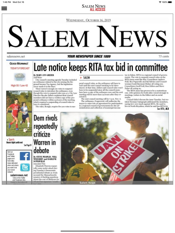 Screenshot #6 pour The Salem News All Access