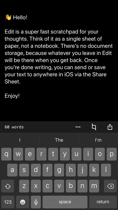 Screenshot #2 pour Edit: a quick draft scratchpad