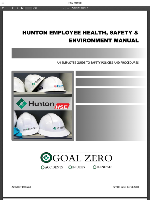 Hunton HSE iPad screenshot 4 - Business app