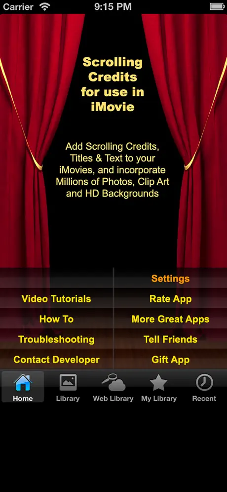 Scrolling Credits