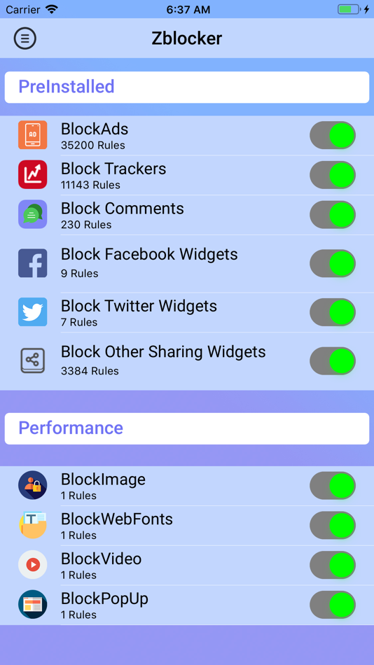 #2. Zblocker (iOS) 由: Naina Technology Solutions