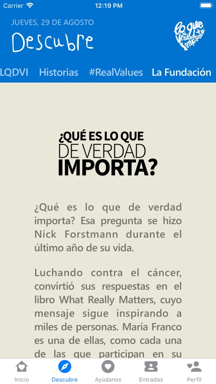 Lo Que De Verdad Importa v2