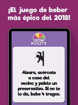 Screenshot 3 ¡Drink Ruleta! Juego de beber iphone