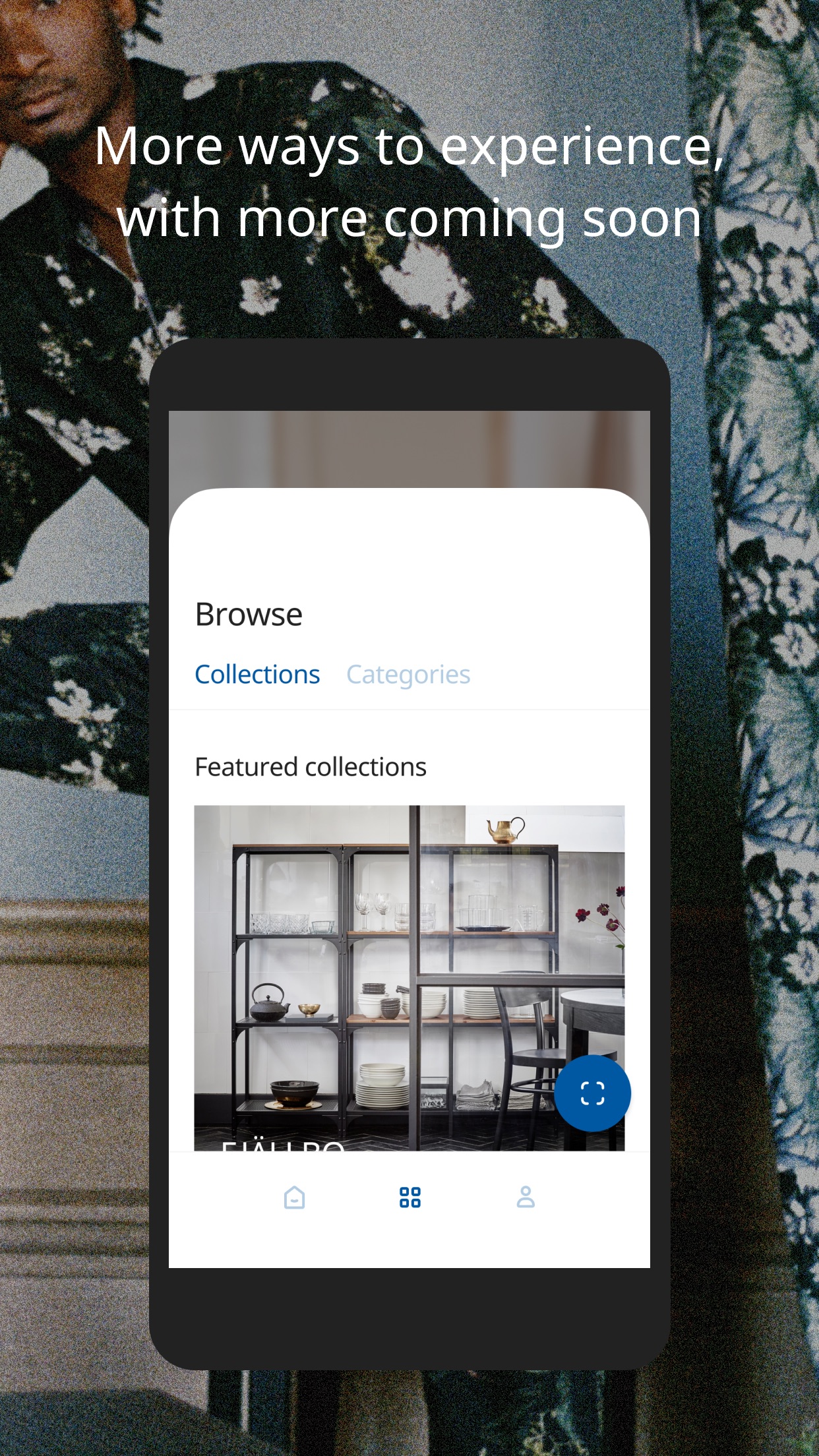 Screenshot do app IKEA Place