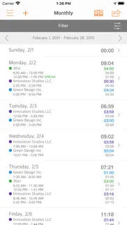 easy hours lite iphone screenshot 3