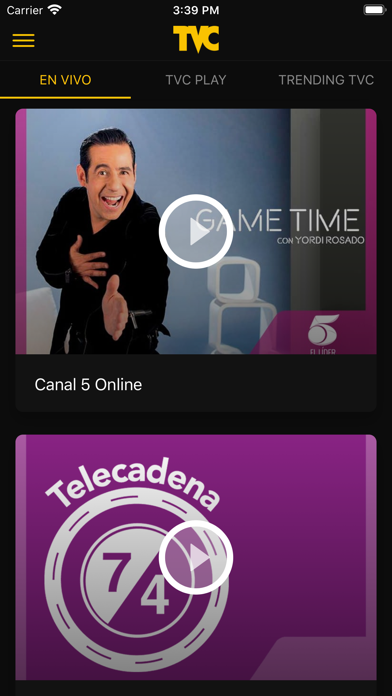 Televicentro (TVC) Screenshot