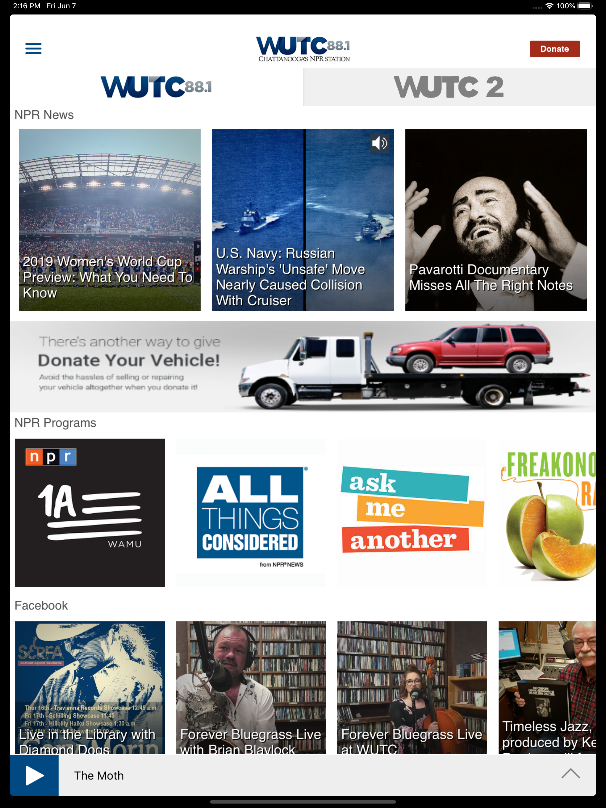 WUTC Public Radio App