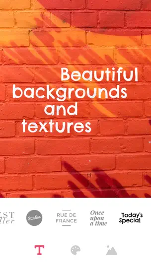 Screenshot von Text Art: Fotos Beschriften auf dem iPhone 5