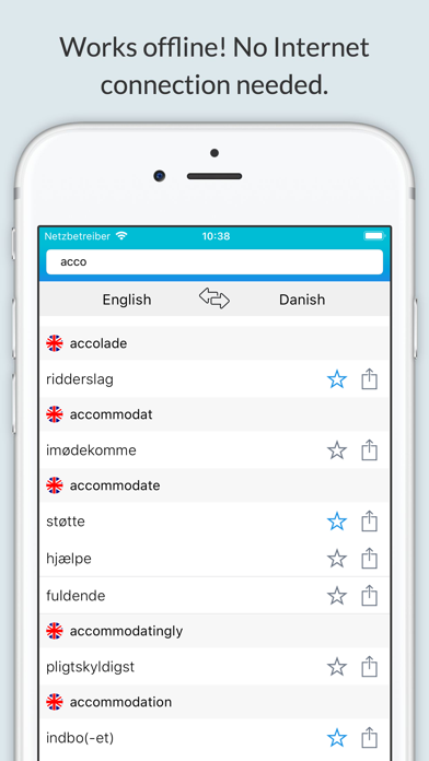 English Danish Dictio... screenshot1