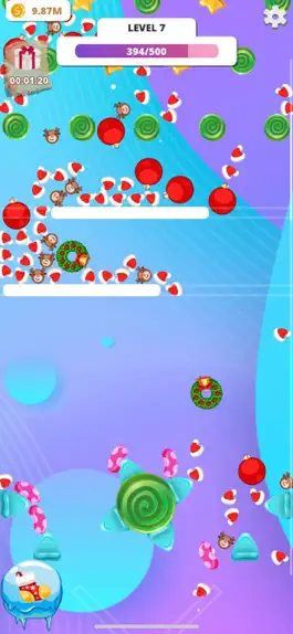 Game screenshot Santa's Christmas Emoji Drop hack