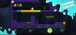 Game screenshot Sneaky splatter Green Blob run mod apk