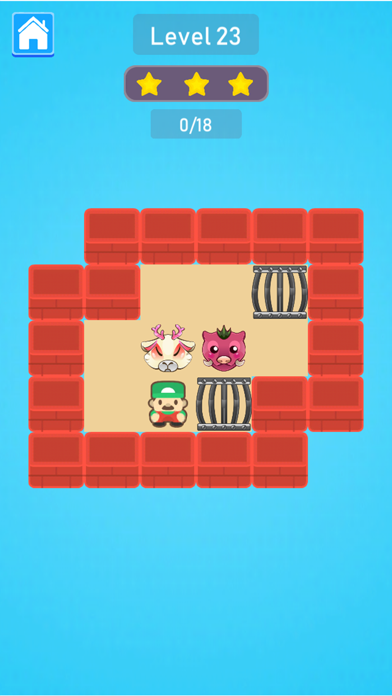 Screenshot #3 pour Cage Monsters Push Puzzle