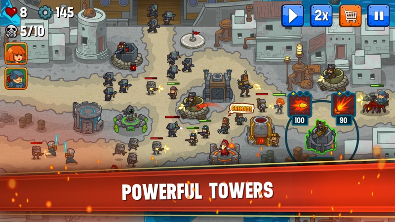 Steampunk Defense screenshot 6