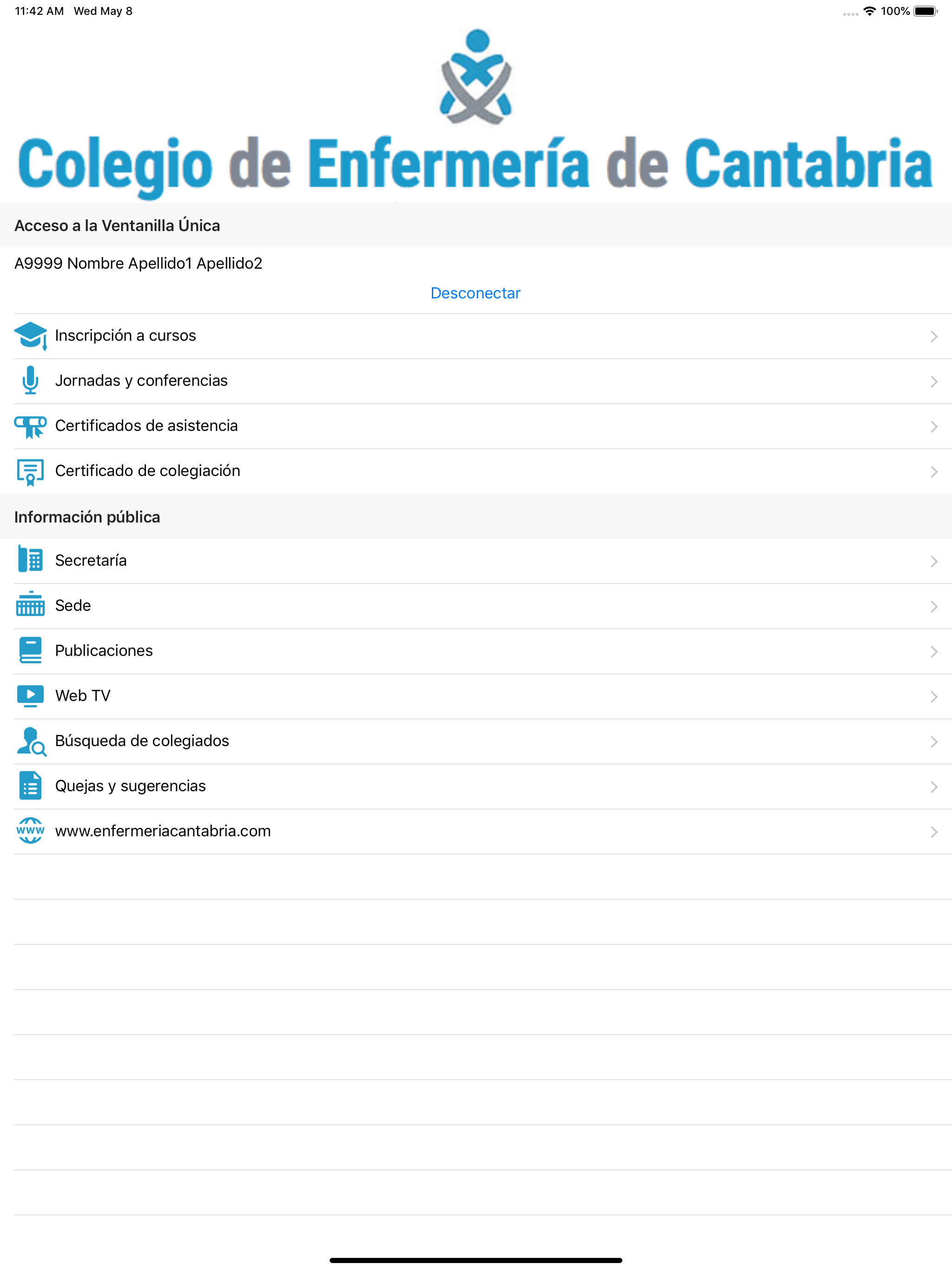 Enfermería Cantabria screenshot 8