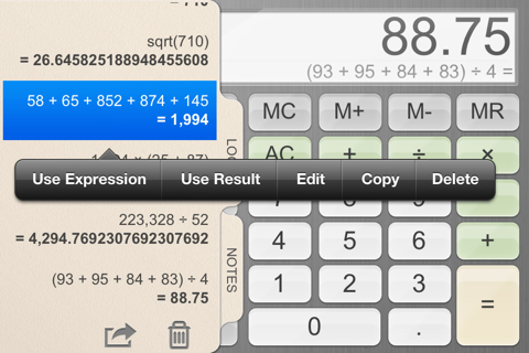 Calculator for iPad! - náhled
