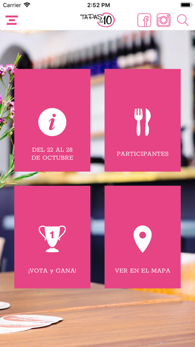 Concurso Tapas de 10 Screenshot 4 - AppWisp.com Concurso Tapas de 10 Screenshot 4 - AppWisp.com
