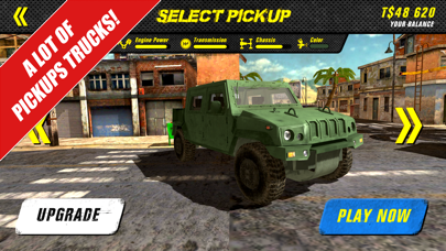 Desert Offroad Pickup Trucks Screenshot