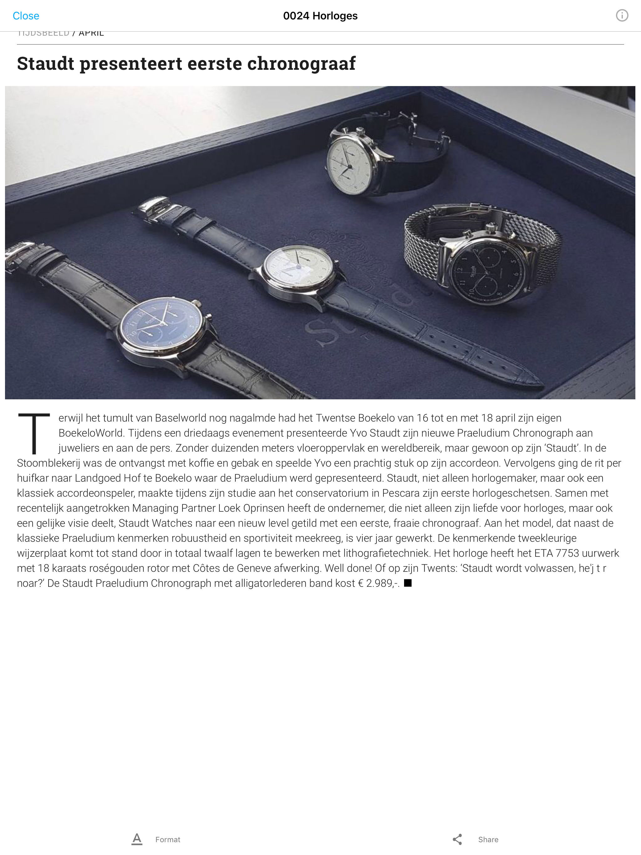 0024 Horloges Magazine screenshot 8