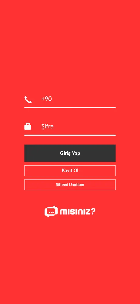 Mısınız?