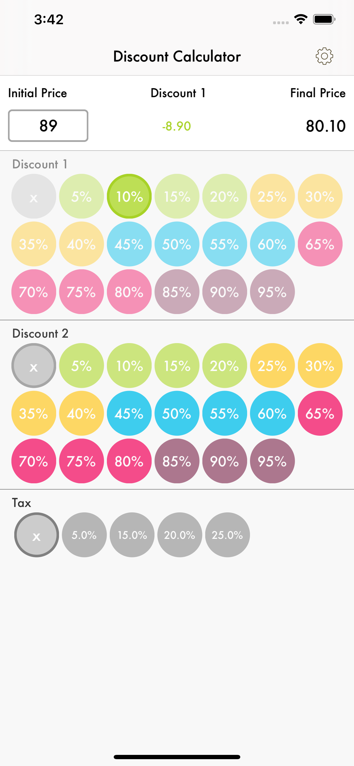 Best Discount Calculator
