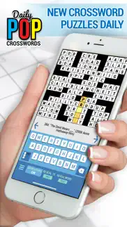 daily pop crossword puzzles iphone screenshot 1