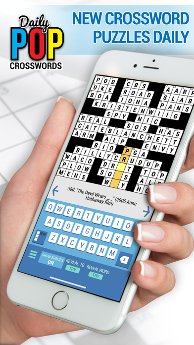 Daily POP Crossword Puzzles Screenshot