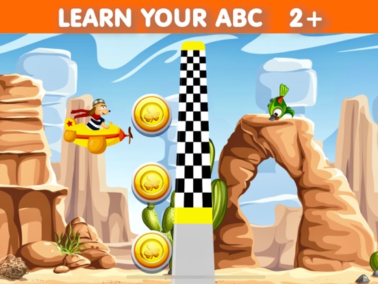 Jet car: kids & toddler games iPad screenshot 4 - Education app