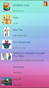 Truyện Cười song ngữ Anh Việt screenshot #1 for iPhone