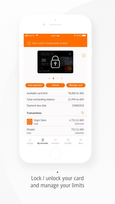 Al Hilal Mobile Banking App Screenshot