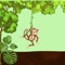 Select the lower number button according to the number on the monkey, and the monkey will leap forward a certain distance