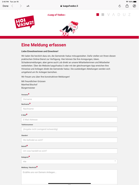 Screenshot #5 pour Gemeinde Vaduz