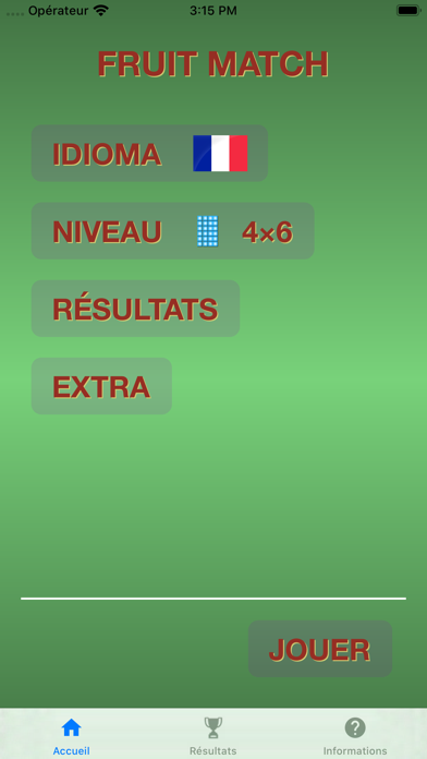 Screenshot #1 pour Fruit and Match
