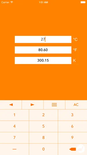 Temperature Converter screenshot 1