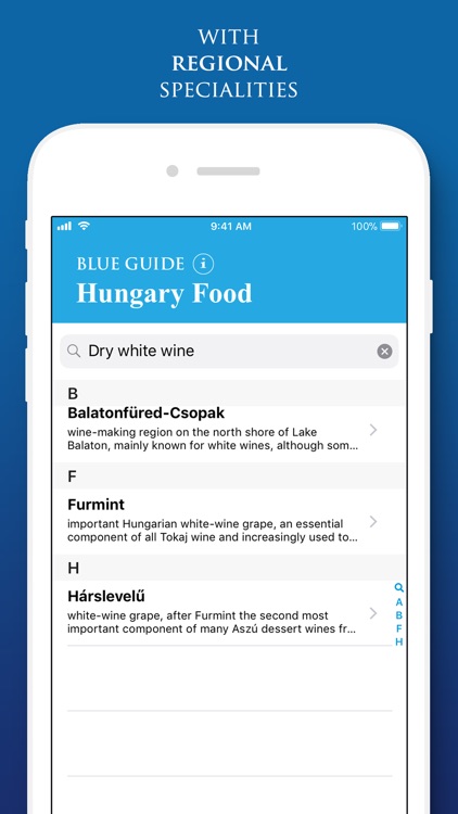 Hungarian Food by Blue Guides