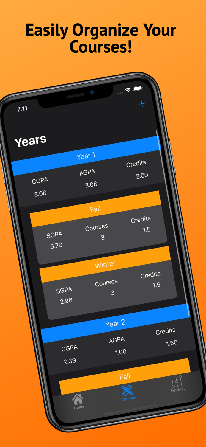 Track My Grades - GPA Calc.