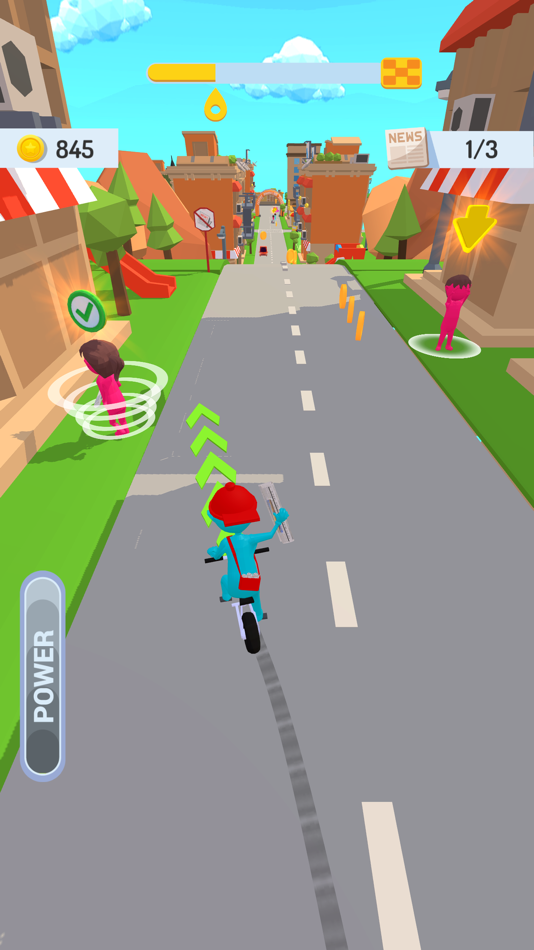 #4. Paper Throw! (iOS) 由: Nomadic Bear Games