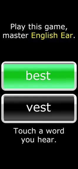 Game screenshot English Ear Game 2 apk