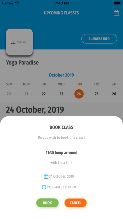 StudioBookings screenshot-5