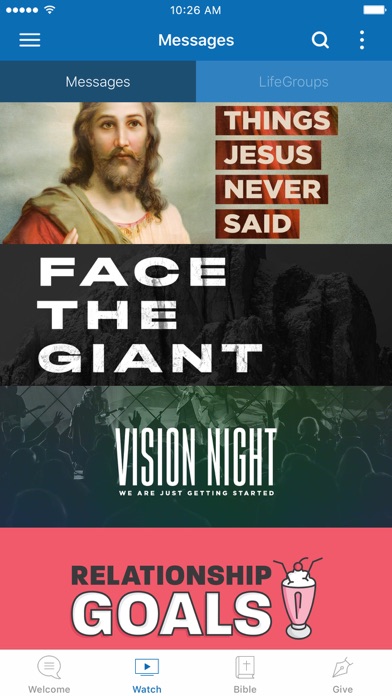Radiant Life Church Screenshot