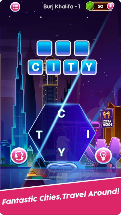 Word Iconic City Puzzle Games screenshot-3