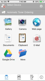 HP Samsung Mobile Print iphone bilder 1