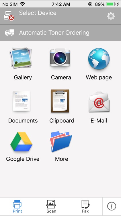 HP Samsung Mobile Print