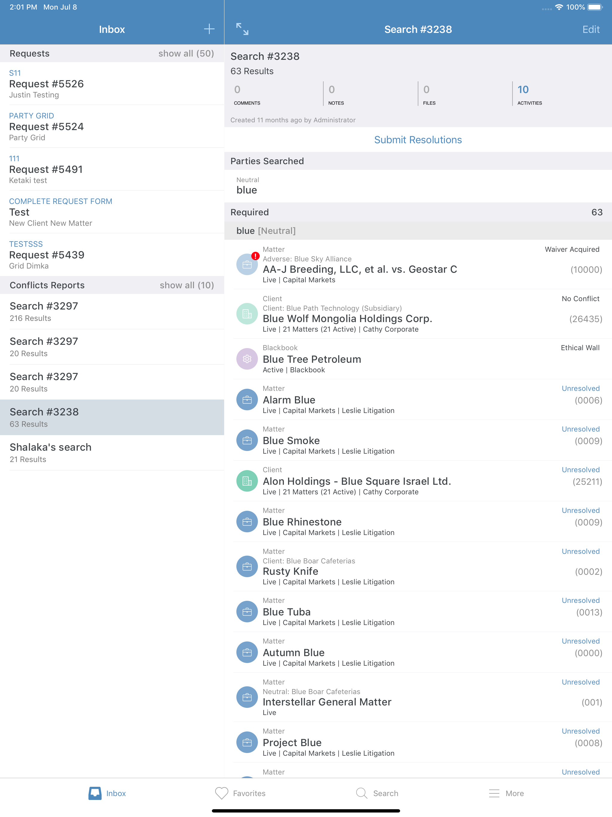 Intapp Legacy for Mobile Iron