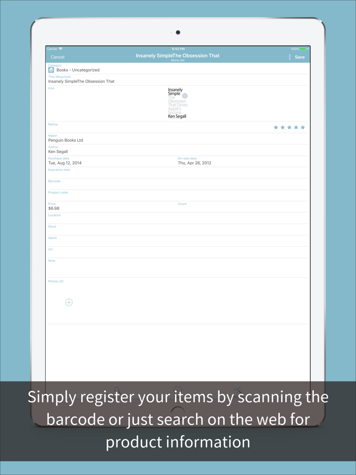 monoca - manage collections