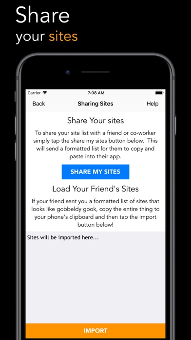 App screenshot