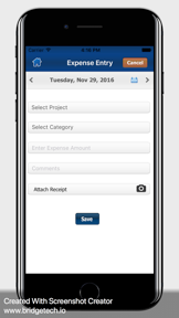AccountSight Time and Expense screenshot