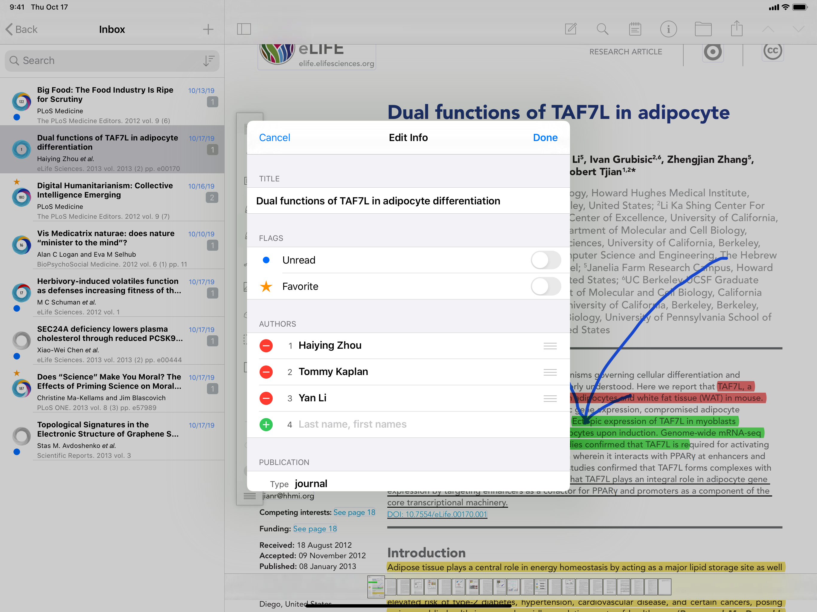 PaperShip - Mendeley & Zotero