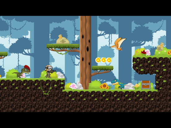 Jurassic Attack: Run 'n Gun